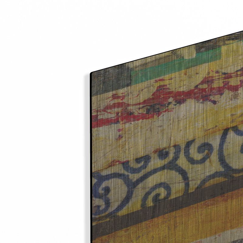 Art mural luxueux «Urban Mixed Bag 3» par Cheryl Warrick, 12 po x 12 po, H 12 po x l 12 po
