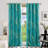 Geometric Blackout Thermal Curtain Pair-75333683-75333666