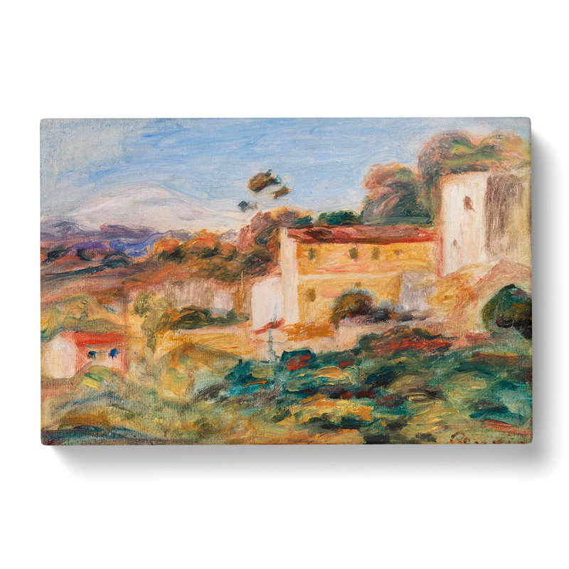 Landscape Vol.7 by Pierre-Auguste Renoir - Wrapped Canvas Painting, 35cm H x 50cm W x 3cm D