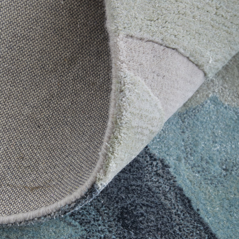 Keithline Modern Abstract Area Rug, Rectangle 5' x 8'