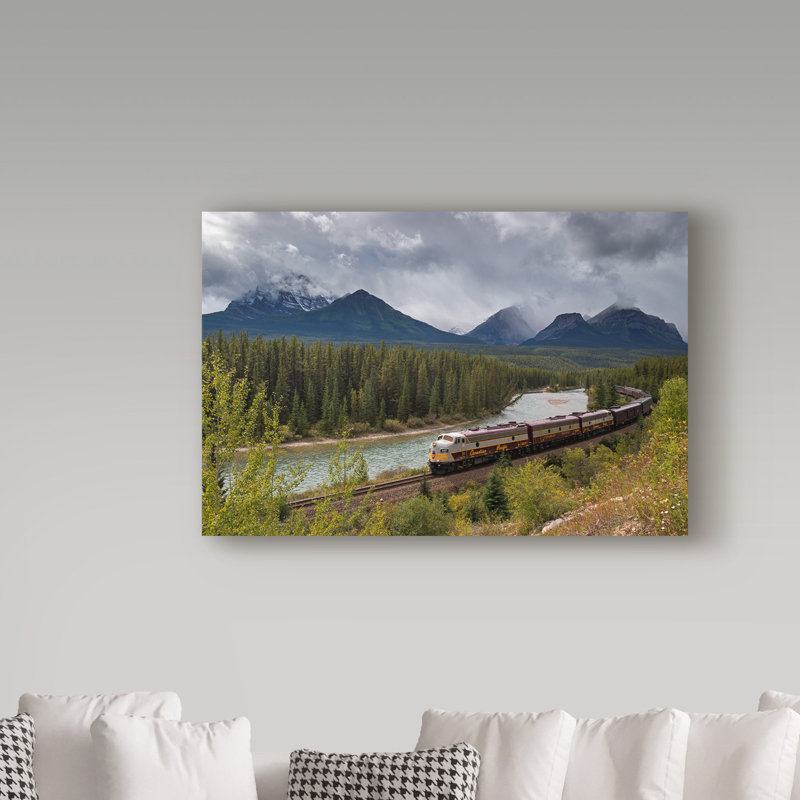«Morants Curve» par Moises, reproduction de photo sur toile tendue, H 22 po x l 32 po
