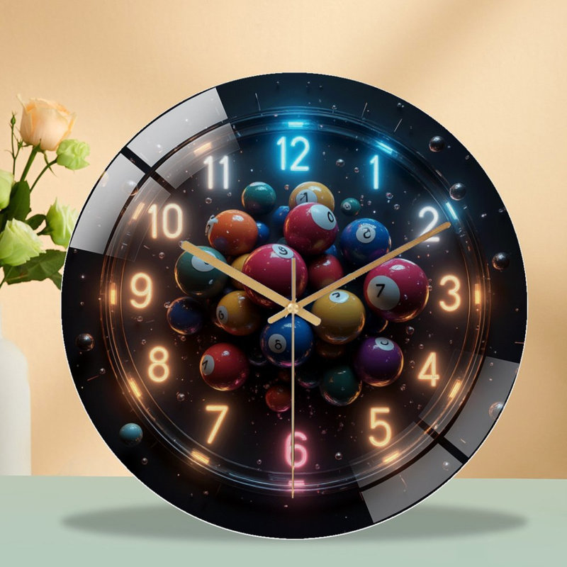 Horloge murale 12 po