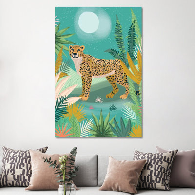 Everyday Jungle Savannah II by Lisa Whitebutton - Wrapped Canvas Gallery-Wrapped Canvas Giclée