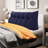 Sit-up Back Comfort Corduroy Backrest Bed Back Support Headboard Wedge Reading Pillow-99069787-99222271