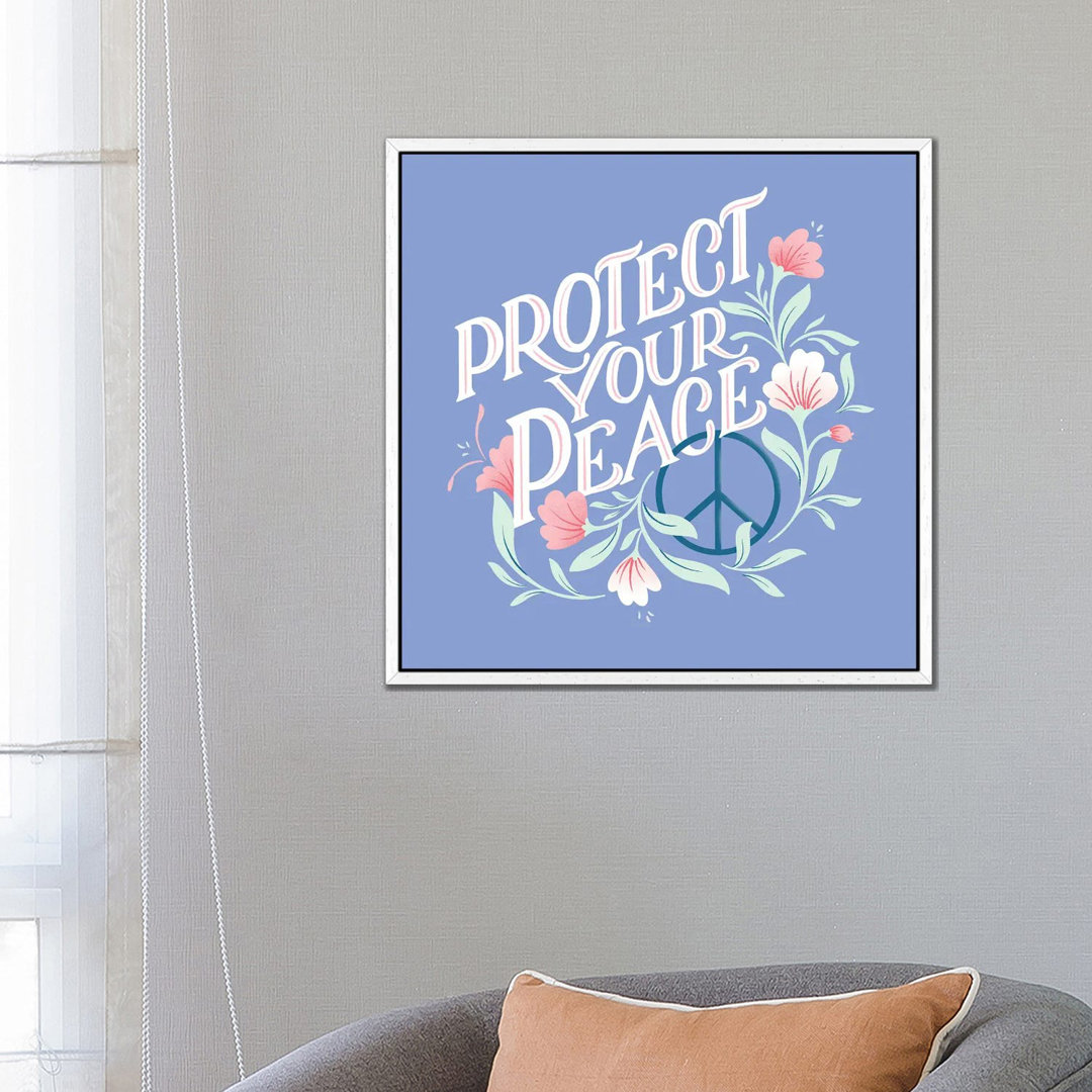 Protect Your Peace I von Gia Graham - Gallery-Wrapped Canvas Giclée on Canvas