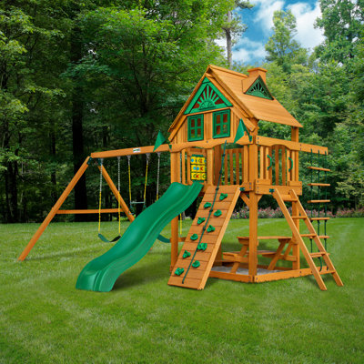 Chateau Treehouse Swing Set