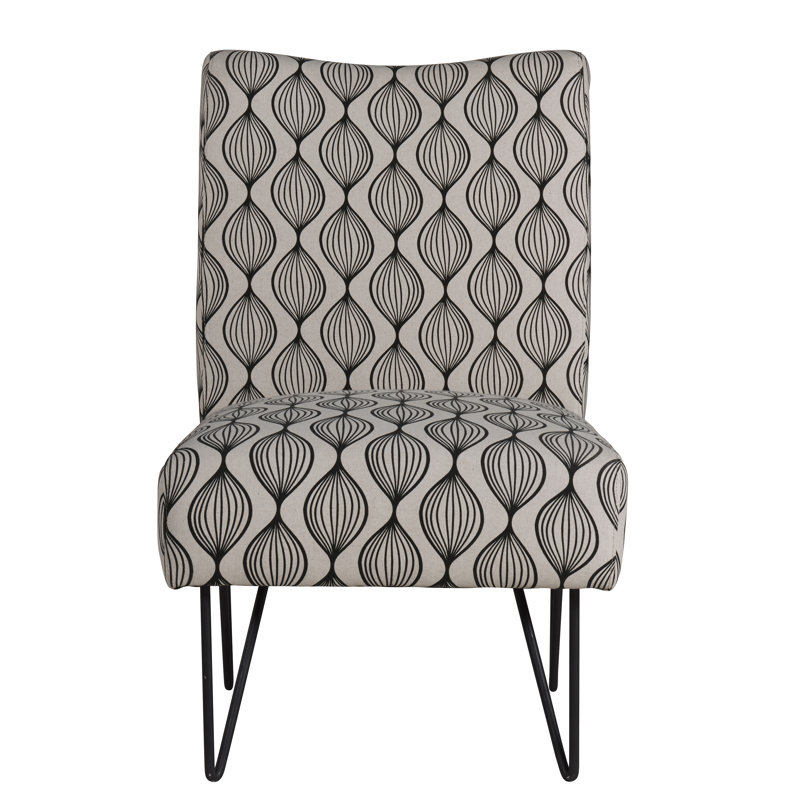 Fauteuil de chambre Firkins, Ampoules noires
