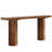 Thick Wood Leg Console Table