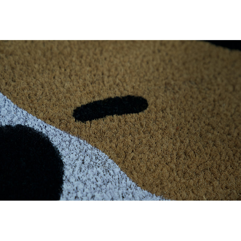 Tapis de porte en fibre de coco naturelle Huntley