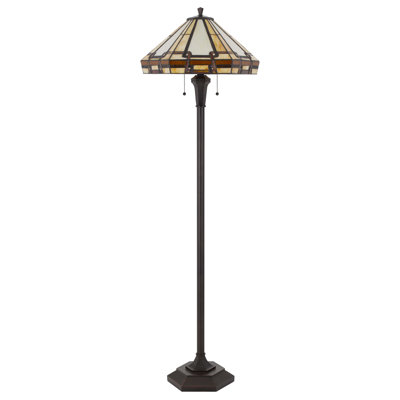 VanVleet 59.25'' Bronze Traditional Floor Lamp