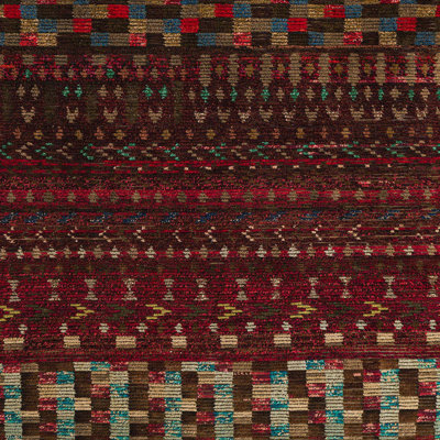 Tapis décoratif multicolore à motif abstrait