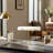 Valencia-Inspired Selenite Decorative Object with Metal Accents and Acrylic Base - Modern Mineral Display for Elegant Home Decor-399357419