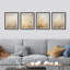 «Ears Of Golden Wheat», reproduction encadrée sur papier, 4 pièces-97782702-97782699