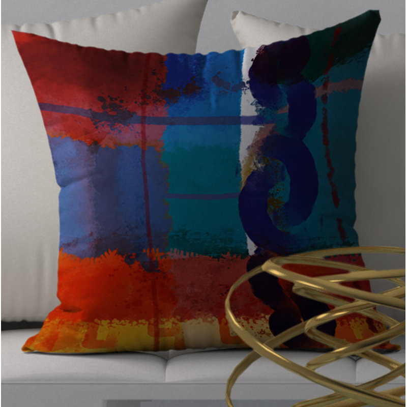 Royal Fascinating Square Pillow Cover & Insert, 20" x 20"