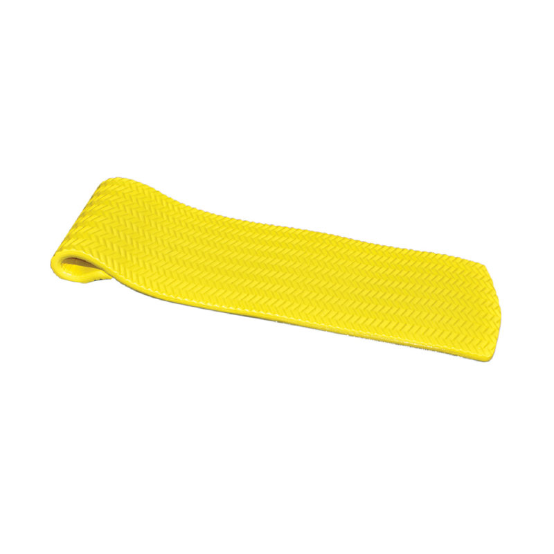 Radeau flottant pour matelas de piscine - 74 po - Jaune