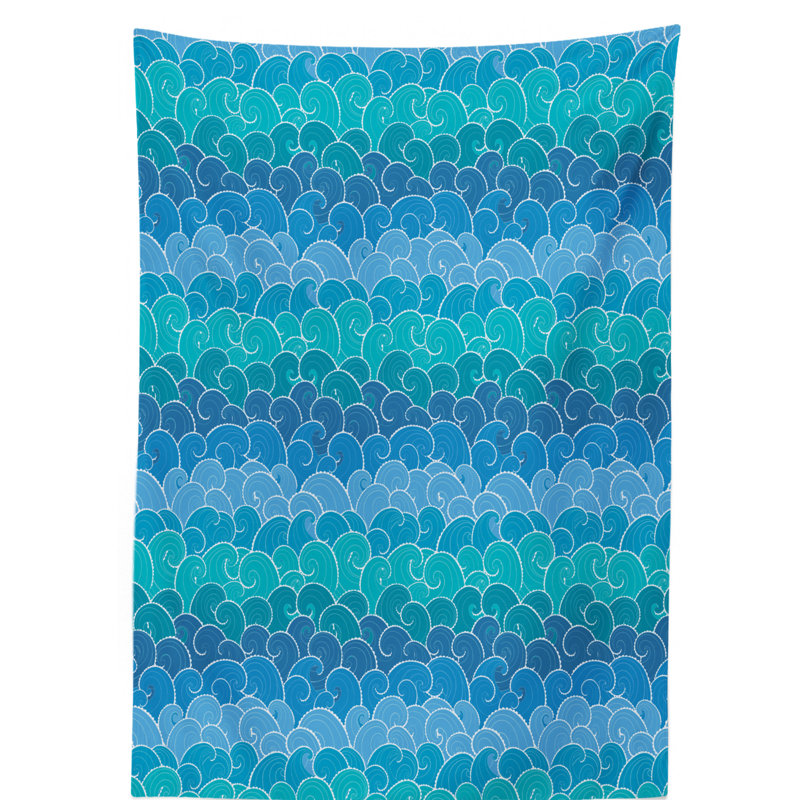 Geometric Tablecloth, 70" L x 52" W