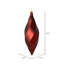 Ornement en forme de tourbillon mat 8 po-1100267069