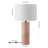 Jillianna Round Marble Table Lamp