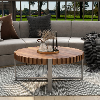 Table basse ronde