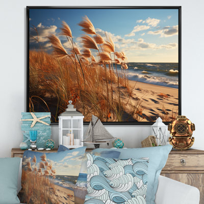 " Beach Grass Sunkissed Sands III "