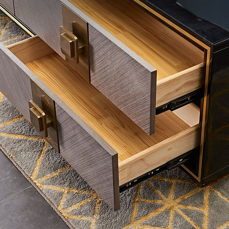 Glass Top Single Coffee Table