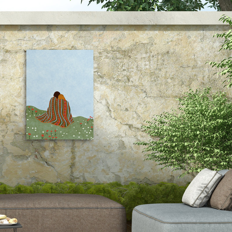 Ceyda Alasar Friends Outdoor  Canvas, H 14 po x l 19 po