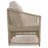 Outdoor 3-person Wicker Sofa With Cushion