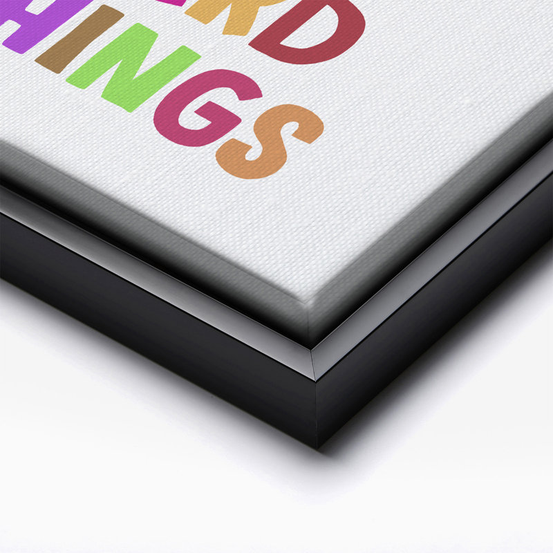 I Can Do Hard Things No1, Black Framed, Canvas, 24"H x 32"W