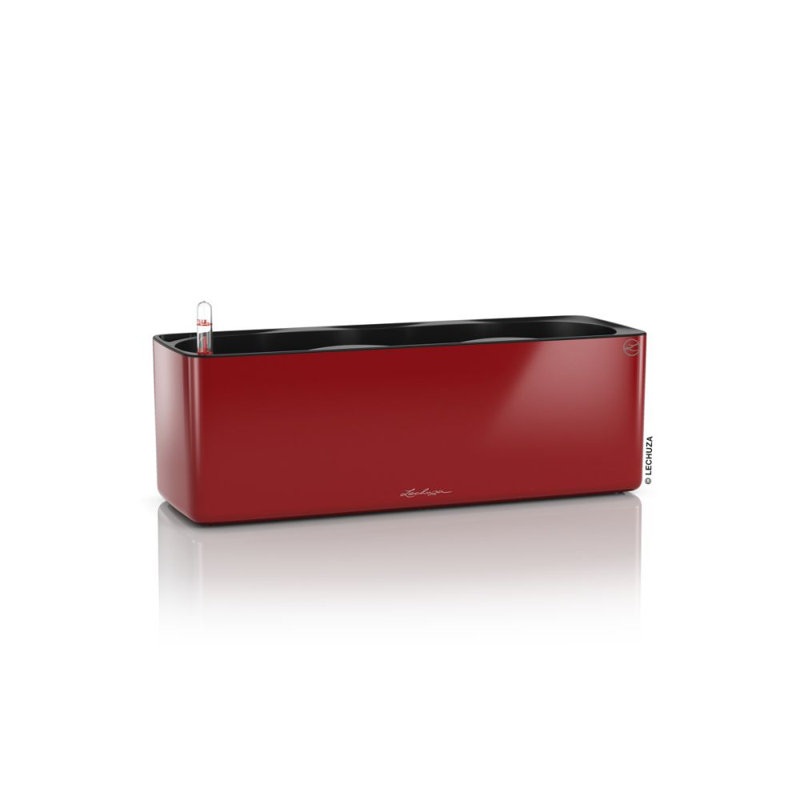 Cube Pot Planter, Scarlet Red