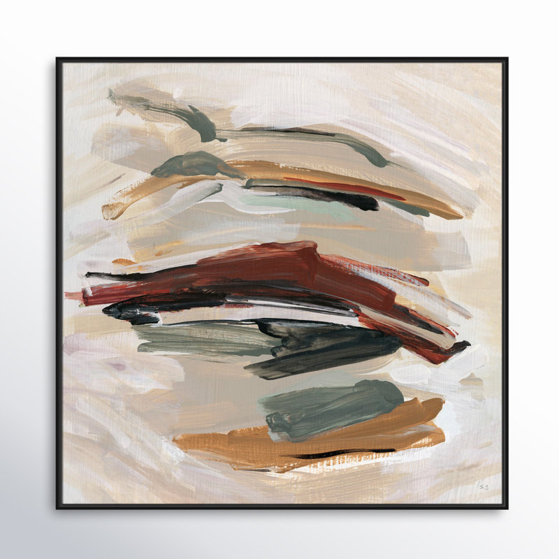 Spring Shadows by Susan Jill, 46.5" H x 46.5" W, Black 