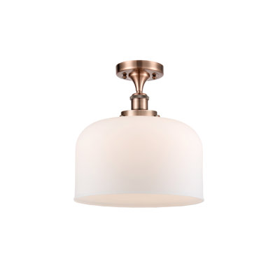 Plafonnier semi-encastré 1 lumière Ballston Urban Bell