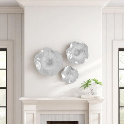 Handmade Boho Plants & Flowers Wall Decor on Ceramic