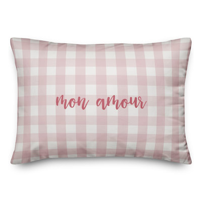 Plaid Throw Pillow