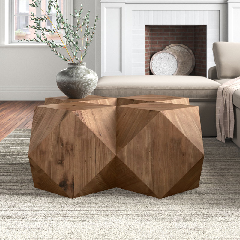 Solid Wood Coffee Table, Natural