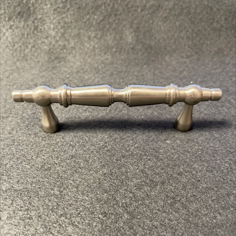 (Paquet de 5) Nickel satiné traditionnel à tirer de 3 pouces