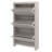 Cubbot 3 Door Flip Down Shoe Storage-105354121