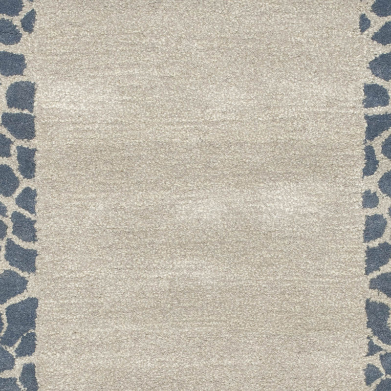 Tapis en laine et viscose Candelo, Tapis de couloir 2 pi 6 po x 8 pi