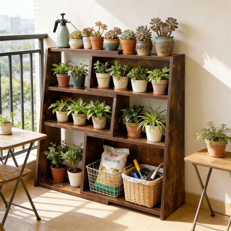 90cm H x 61.5cm W Standard Bookcase, Brown