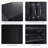 Dining Cabinet With Adjustable Shelf And Drawer, Black Look Kitchen Sideboard Style