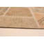 Tapis décoratif en laine brun clair en laine noué à la main de conception unique 7 pi 2 po x 9 pi 9 po