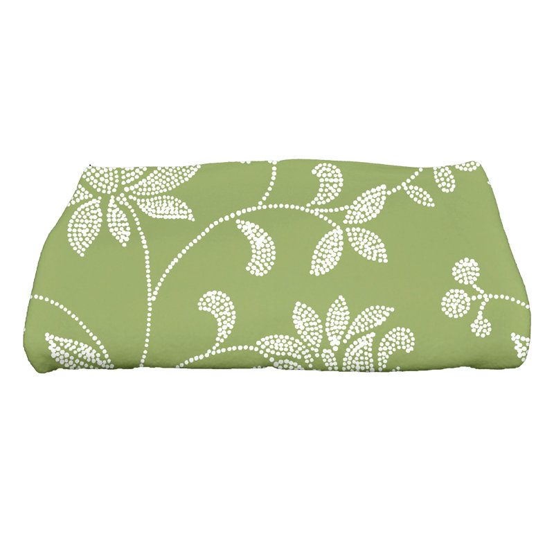 Serviette de bain Everill, Vert