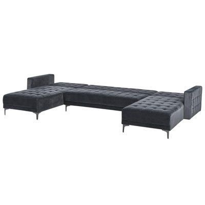 Aliyha 5 Seater Velvet Sofa Bed