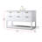 54'' Single Bathroom Vanity with Engineered Marble Top-95192058
