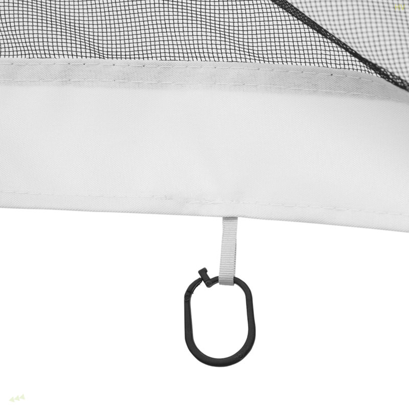 Outsunny Replacement Mesh Sidewall Netting For Patio Gazebos And Canopy Tents With Zippers (Sidewall Only)