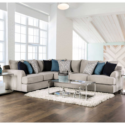 Araujo Upholstered L-Shaped Sectional Left Hand Facing