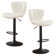 Swivel Adjustable Height Modern Bar Stools with Metal Frame