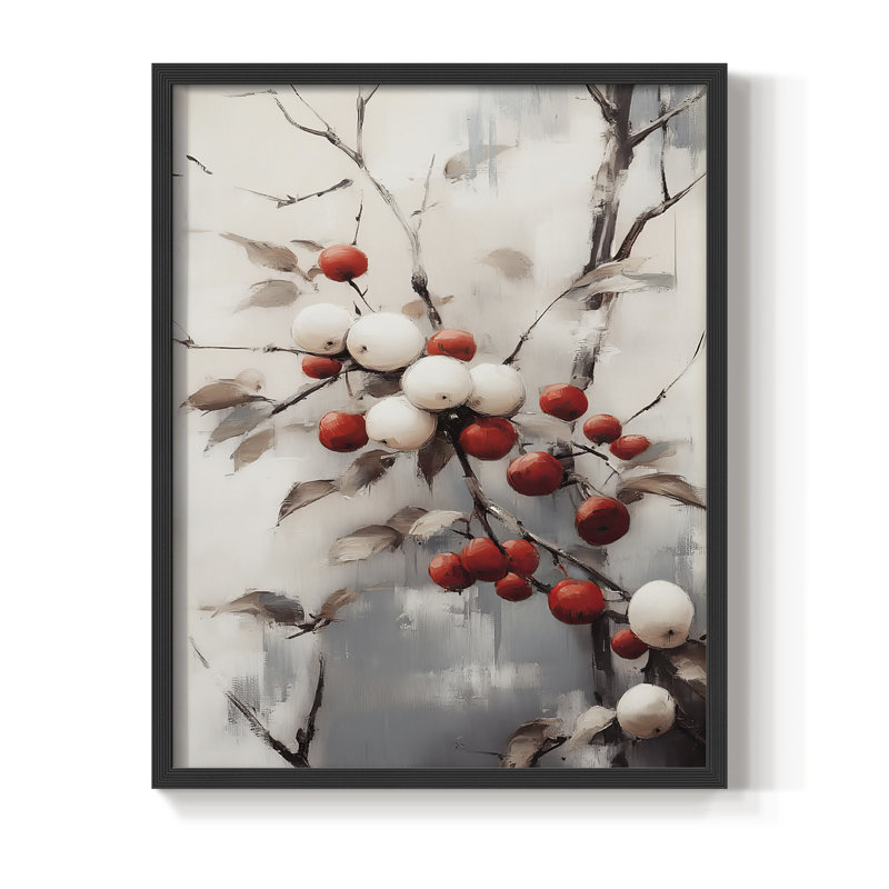 Art des Fêtes de Noël - série 2 - CXCIV, reproduction encadrée - bois massif, H 11 po x l 9 po, Noir, noir, noir, noir