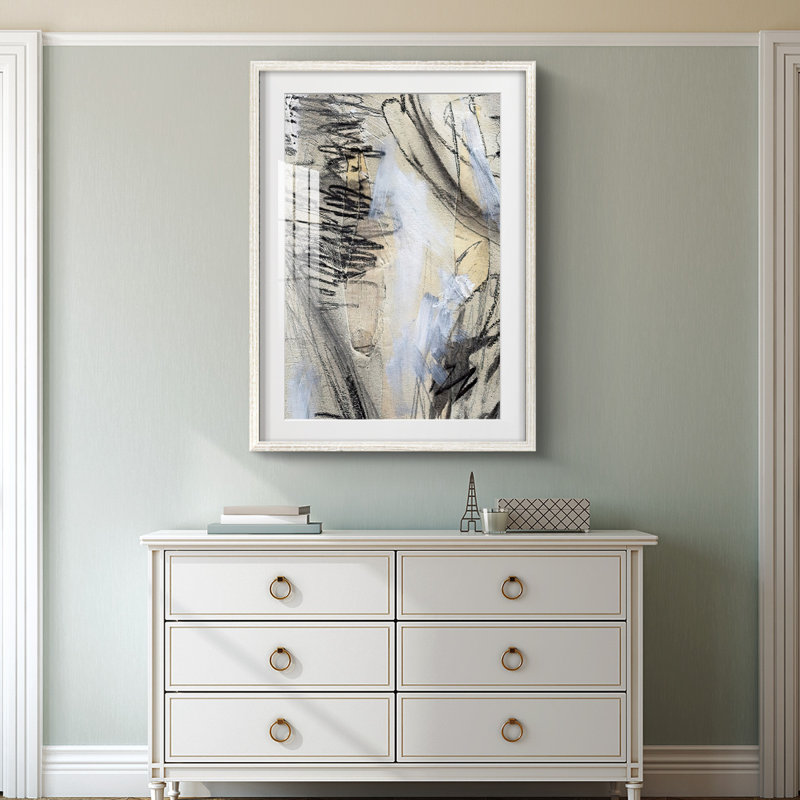 Masqué, notes, VIP, galerie supérieure, tendue, impression encadrée, H 28,5 po x l 20,5 po, Blanc