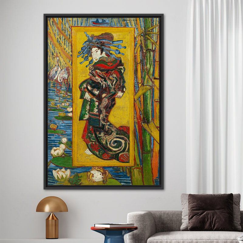 Print on Canvas, 25 cm H x 35 cm W, Framed Print without Mat, Black