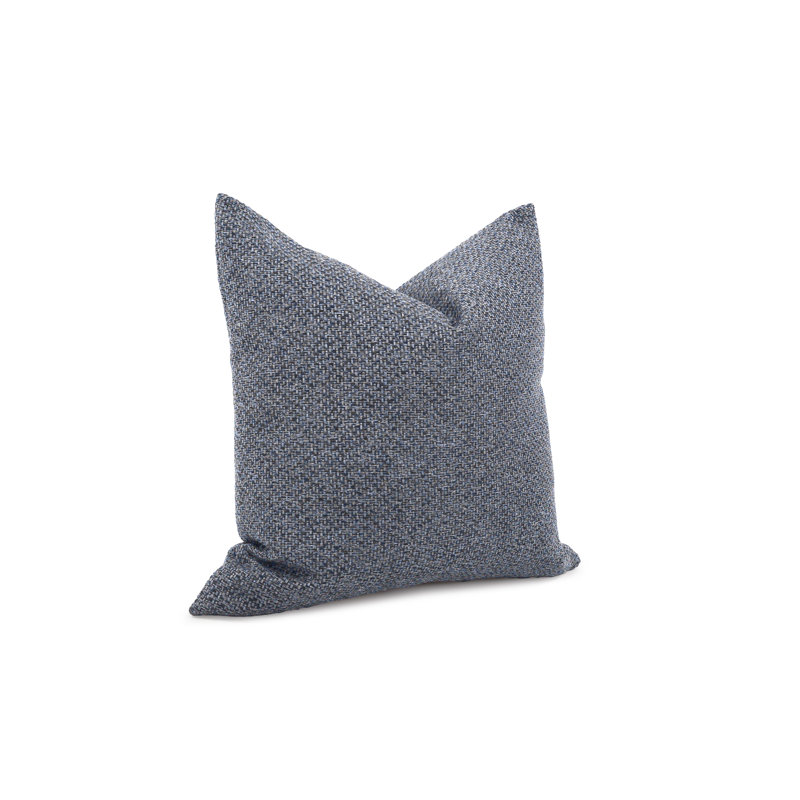 Throw Pillow, 24" x 24", Indigo, Down